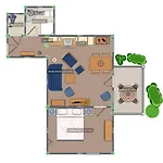 Strandnahe Mit Balkon, Wlan-anschluss & Pkw-stellplatz *