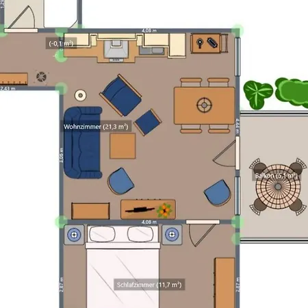Strandnahe Mit Balkon, Wlan-anschluss & Pkw-stellplatz * Ostseebad Kühlungsborn